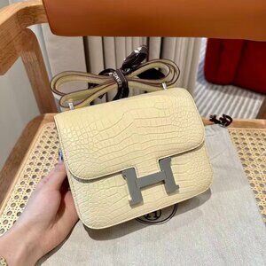 Porotion Mini Backpack  by Hermes Hermès Porotion Backpack at Secondi Consignment main image 3